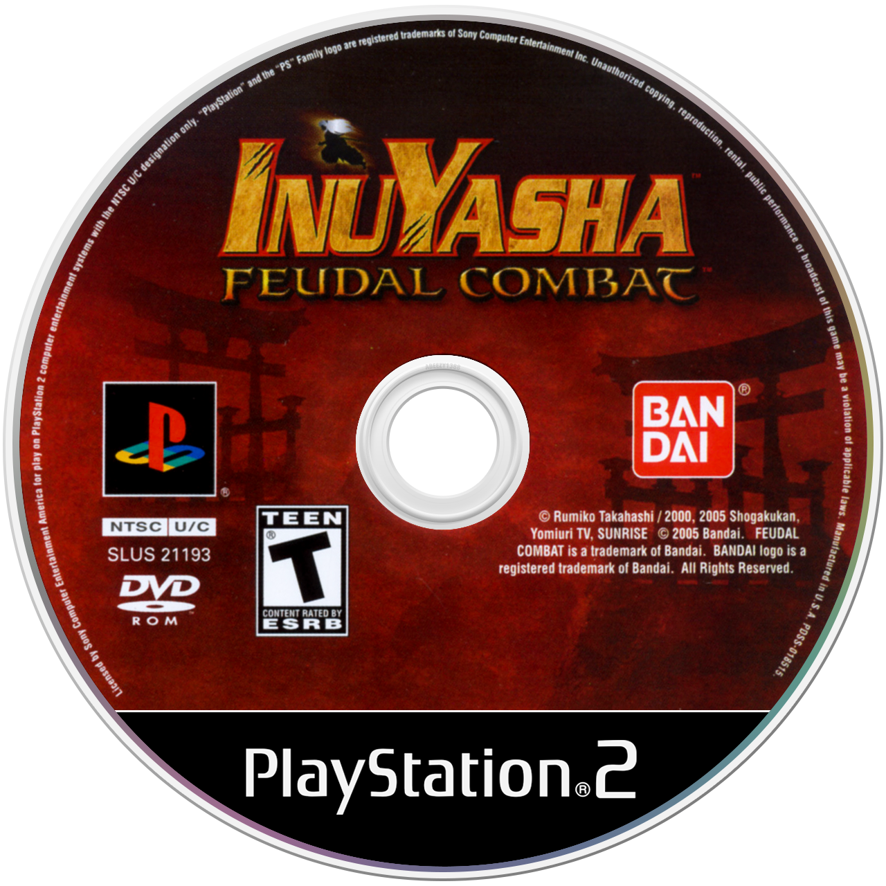Inuyasha Feudal Combat media 4 for Playstation 2